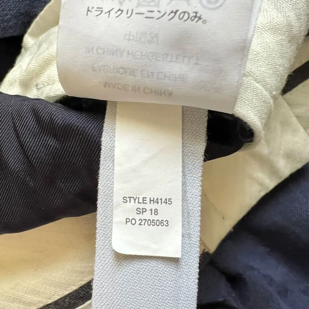 J.Crew Dress Pants Men's Size 31x32 Navy Blue Ludlow Slim Cotton Wool